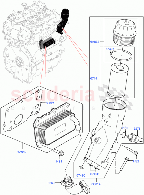 Part Diagram for Land Rover LR112873