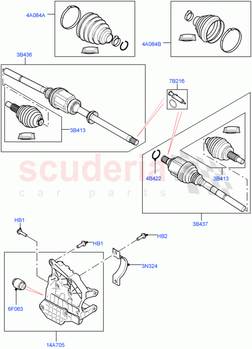 Part Diagram for Land Rover LR139941