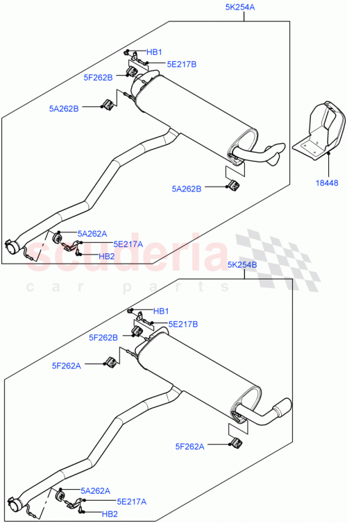 Part Diagram for Land Rover LR025735