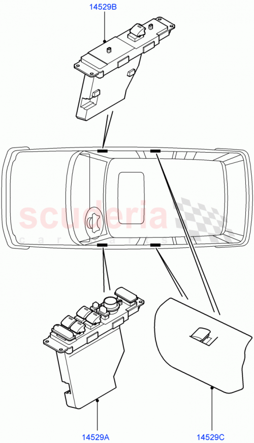 Part Diagram for Land Rover LR020110