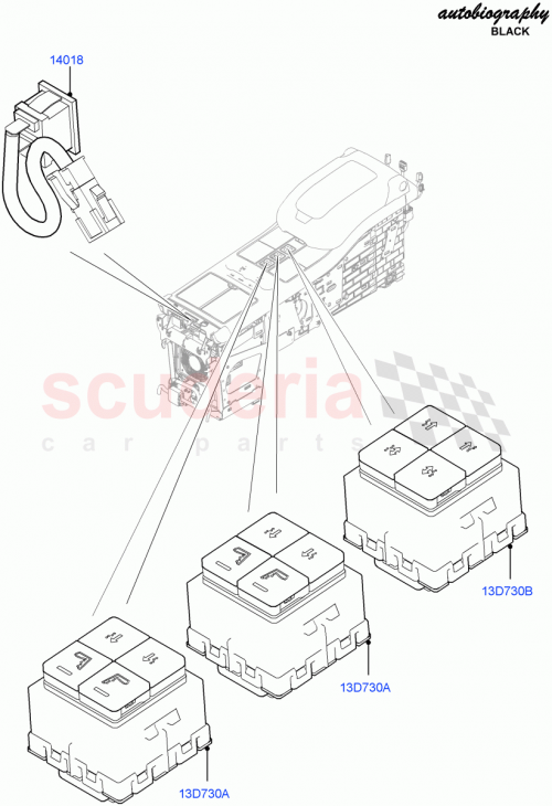 Part Diagram for Land Rover LR058452