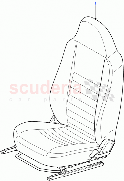 Part Diagram for Land Rover LR059140