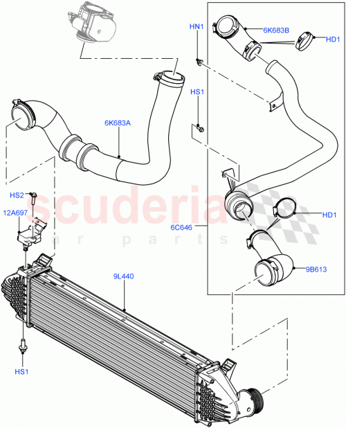 Part Diagram for Land Rover LR024515