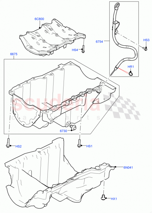 Part Diagram for Land Rover LR082530