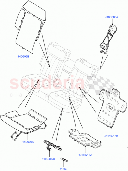 Part Diagram for Land Rover LR163173