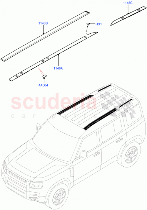Part Diagram for Land Rover LR131669