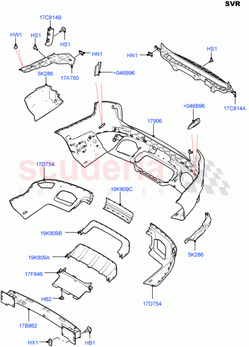 Part Diagram for Land Rover LR064868