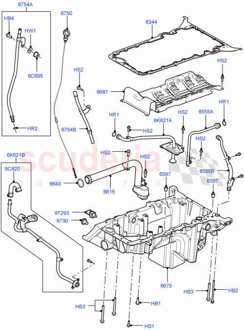 Part Diagram for Land Rover LQM500060