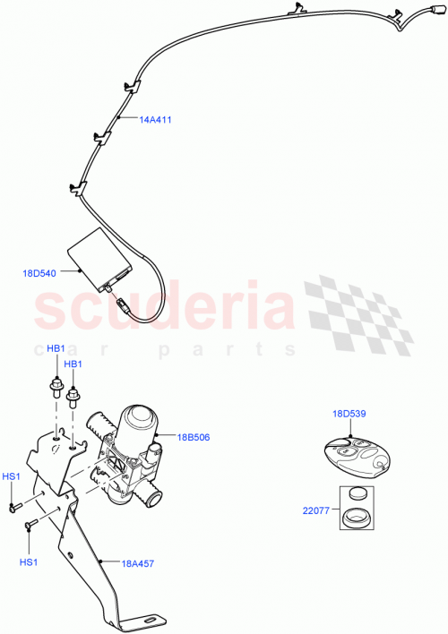 Part Diagram for Land Rover LR008656