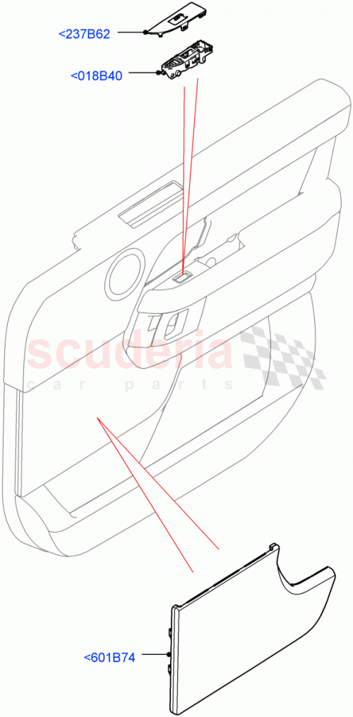 Part Diagram for Land Rover LR098806