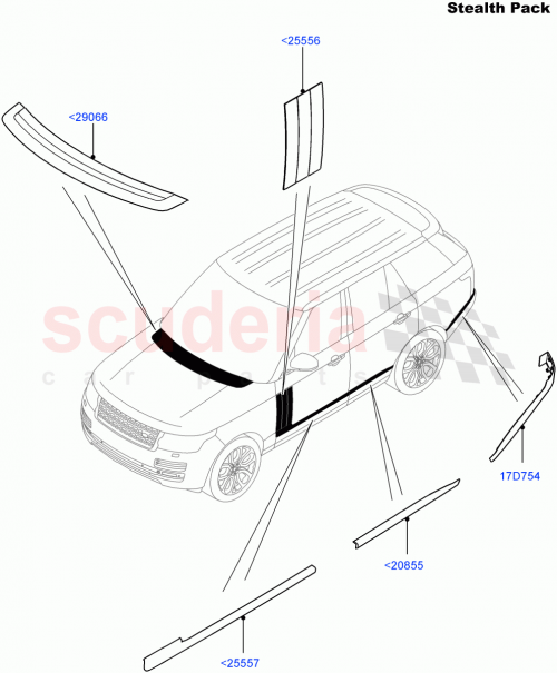Part Diagram for Land Rover LR052697