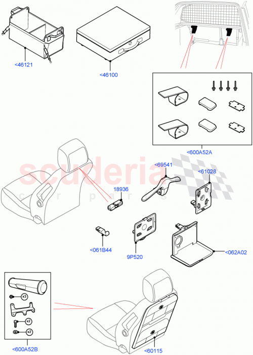 Part Diagram for Land Rover VPLGS0593