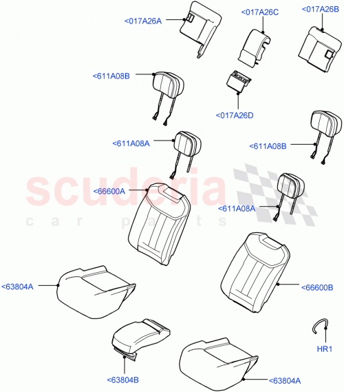 Part Diagram for Land Rover LR162067