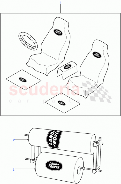 Part Diagram for Land Rover STC53051