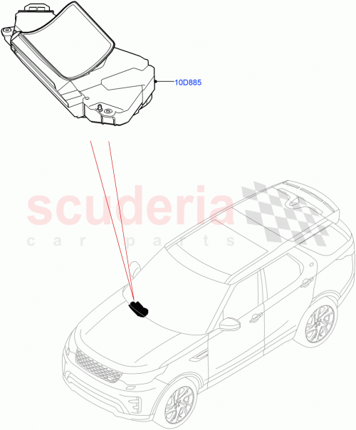 Part Diagram for Land Rover LR093404