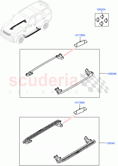 Part Diagram for Land Rover VPLRP0269