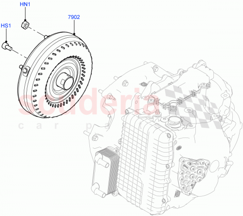 Part Diagram for Land Rover LR110368