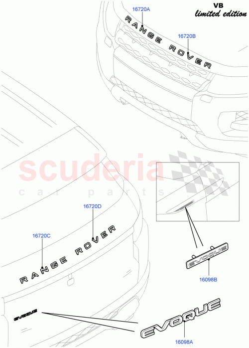 Part Diagram for Land Rover LR043667