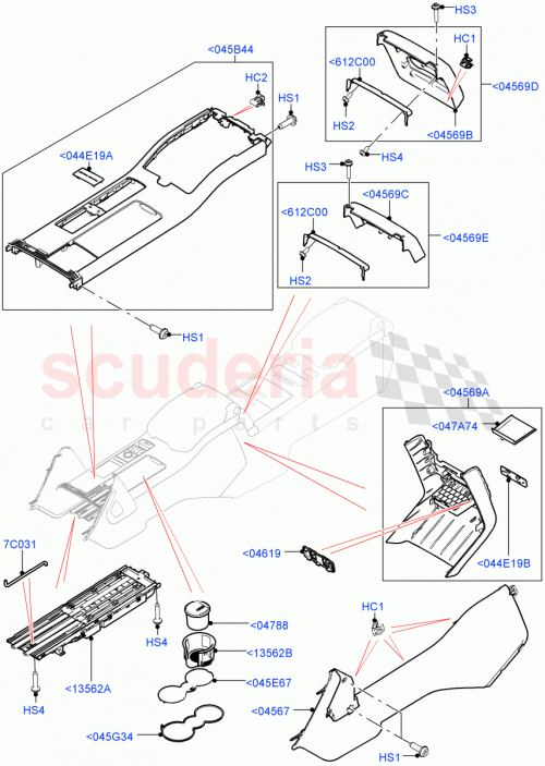 Part Diagram for Land Rover LR054481