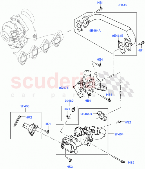Part Diagram for Land Rover LR082307