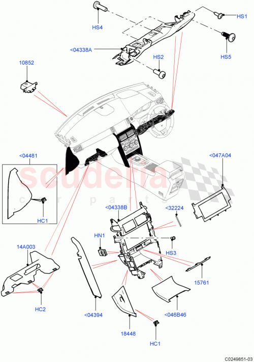 Part Diagram for Land Rover LR072294
