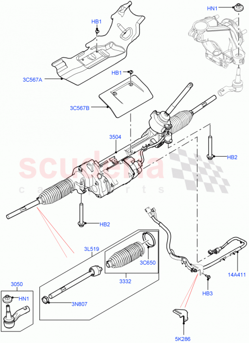 Part Diagram for Land Rover LR076172