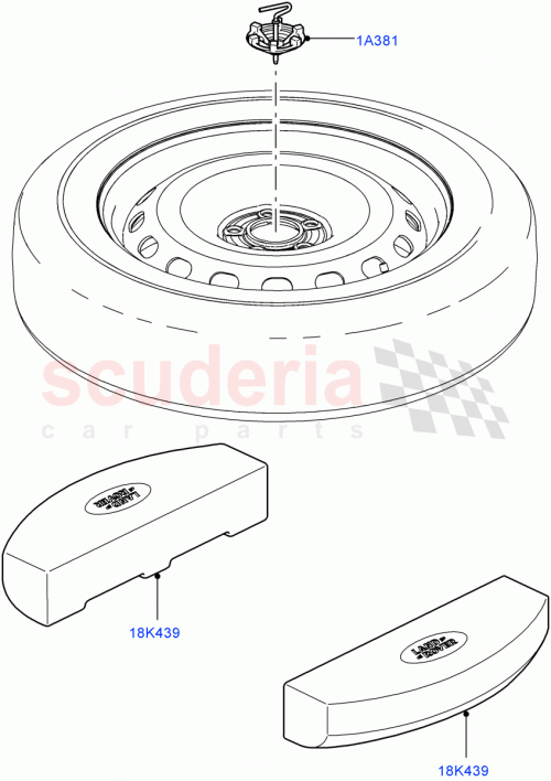 Part Diagram for Land Rover KTC500030