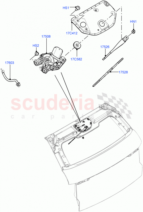 Part Diagram for Land Rover LR038798