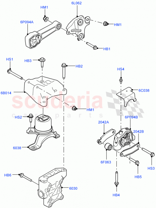 Part Diagram for Land Rover LR117091