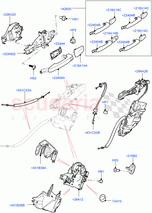 Part Diagram for Land Rover LR050987
