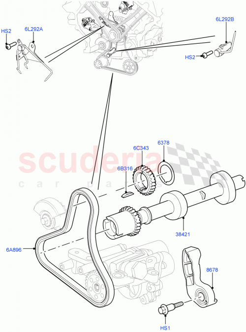 Part Diagram for Land Rover LR072611