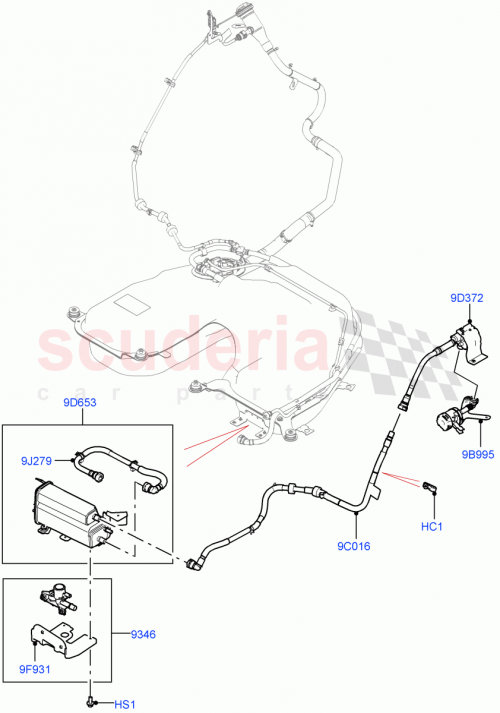 Part Diagram for Land Rover LR128401