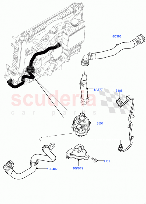 Part Diagram for Land Rover LR093750
