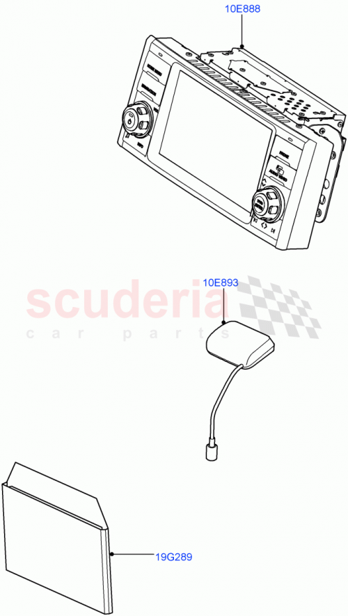 Part Diagram for Land Rover LR034144