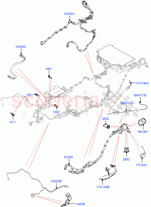 Part Diagram for Land Rover LR137957