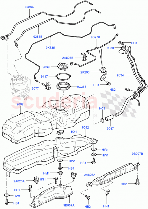 Part Diagram for Land Rover LR013824