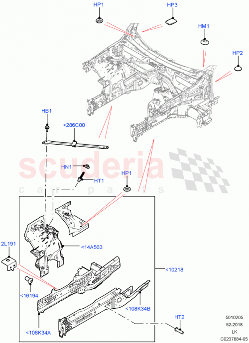 Part Diagram for Land Rover LR044966