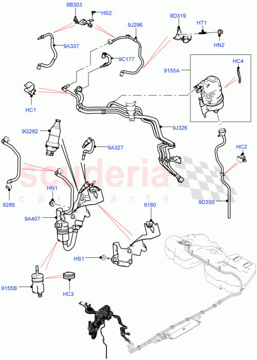 Part Diagram for Land Rover LR093033