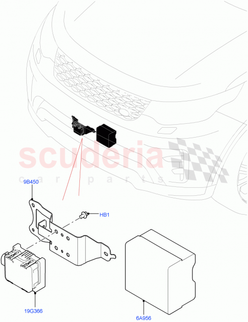 Part Diagram for Land Rover LR142569
