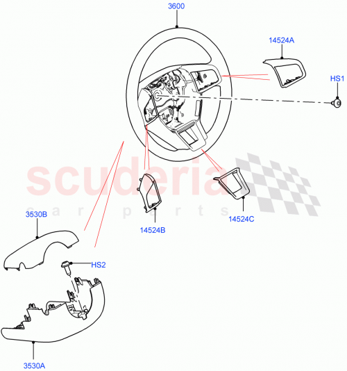 Part Diagram for Land Rover LR058597