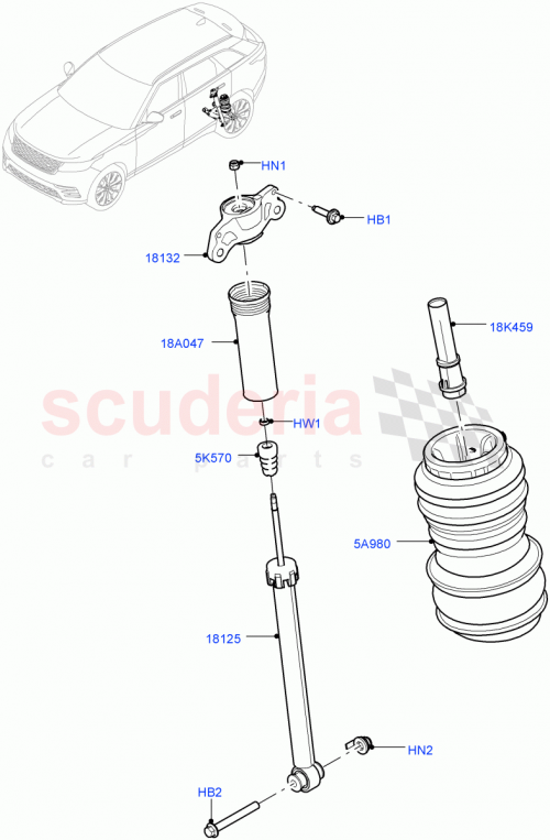 Part Diagram for Land Rover LR147263