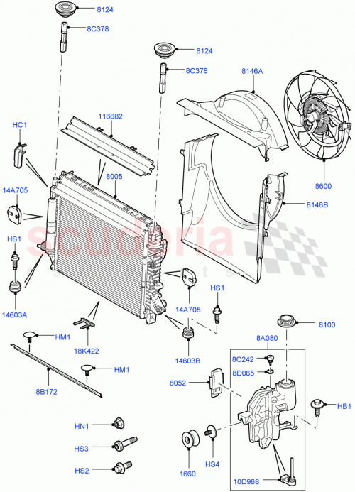 Part Diagram for Land Rover LR020367