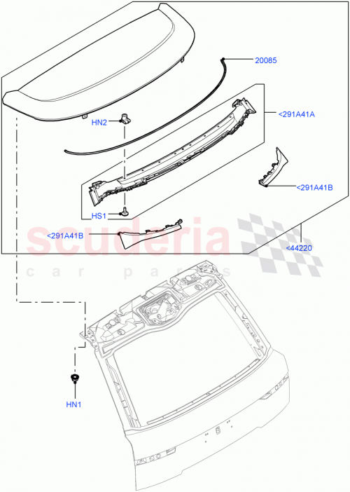 Part Diagram for Land Rover LR038609