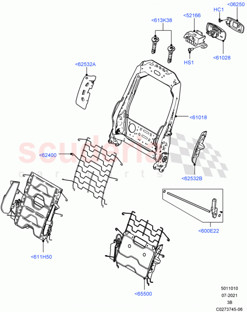 Part Diagram for Land Rover LR141415