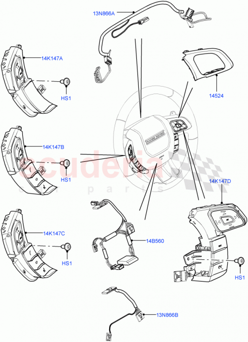 Part Diagram for Land Rover LR087449
