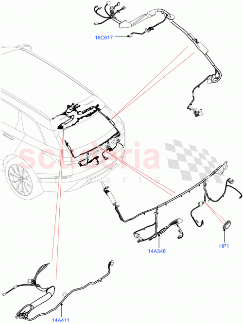 Part Diagram for Land Rover LR166048