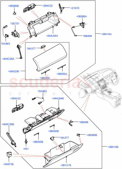 Part Diagram for Land Rover LR122662