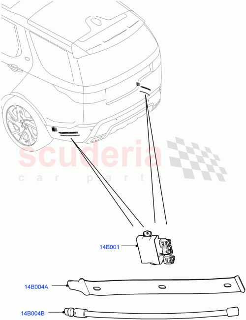 Part Diagram for Land Rover LR141870