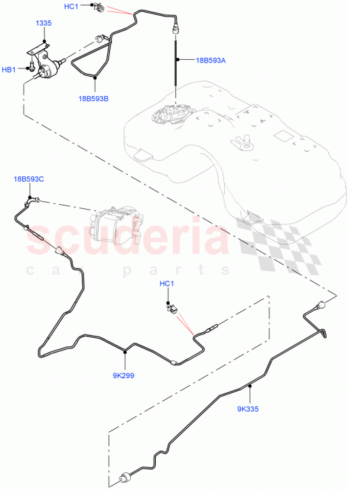 Part Diagram for Land Rover LR139954