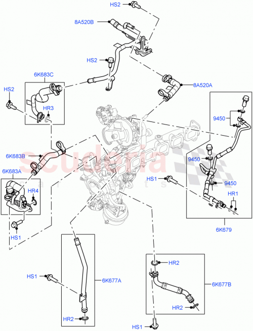 Part Diagram for Land Rover LR125478